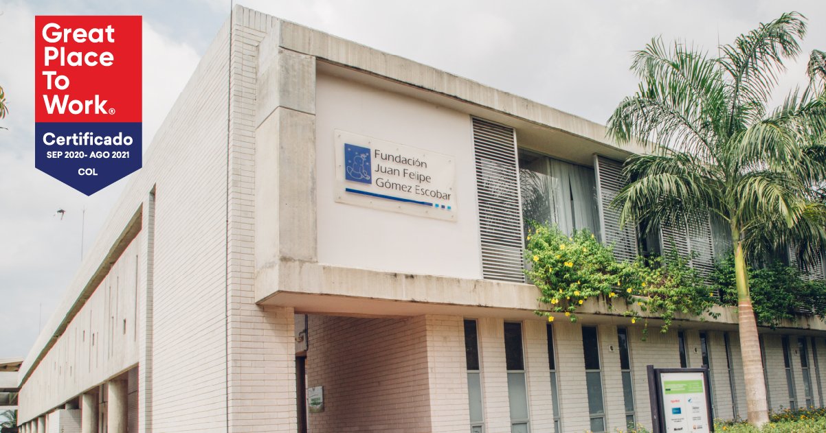 Juanfe is certified as a Great Place to Work®