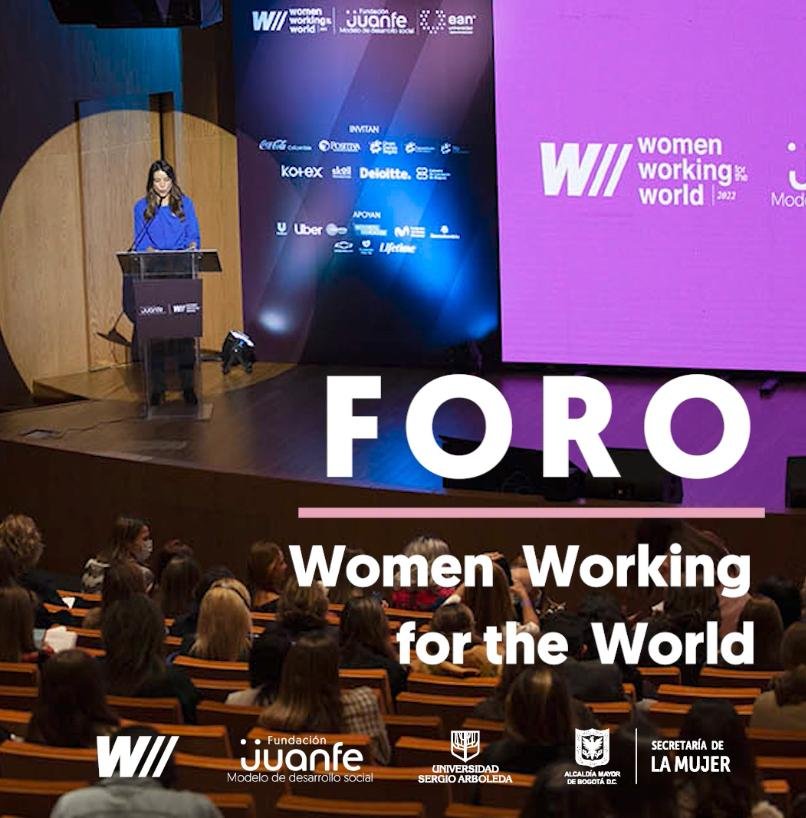 ¡Agéndate para el Foro Women Working for the World 2023!